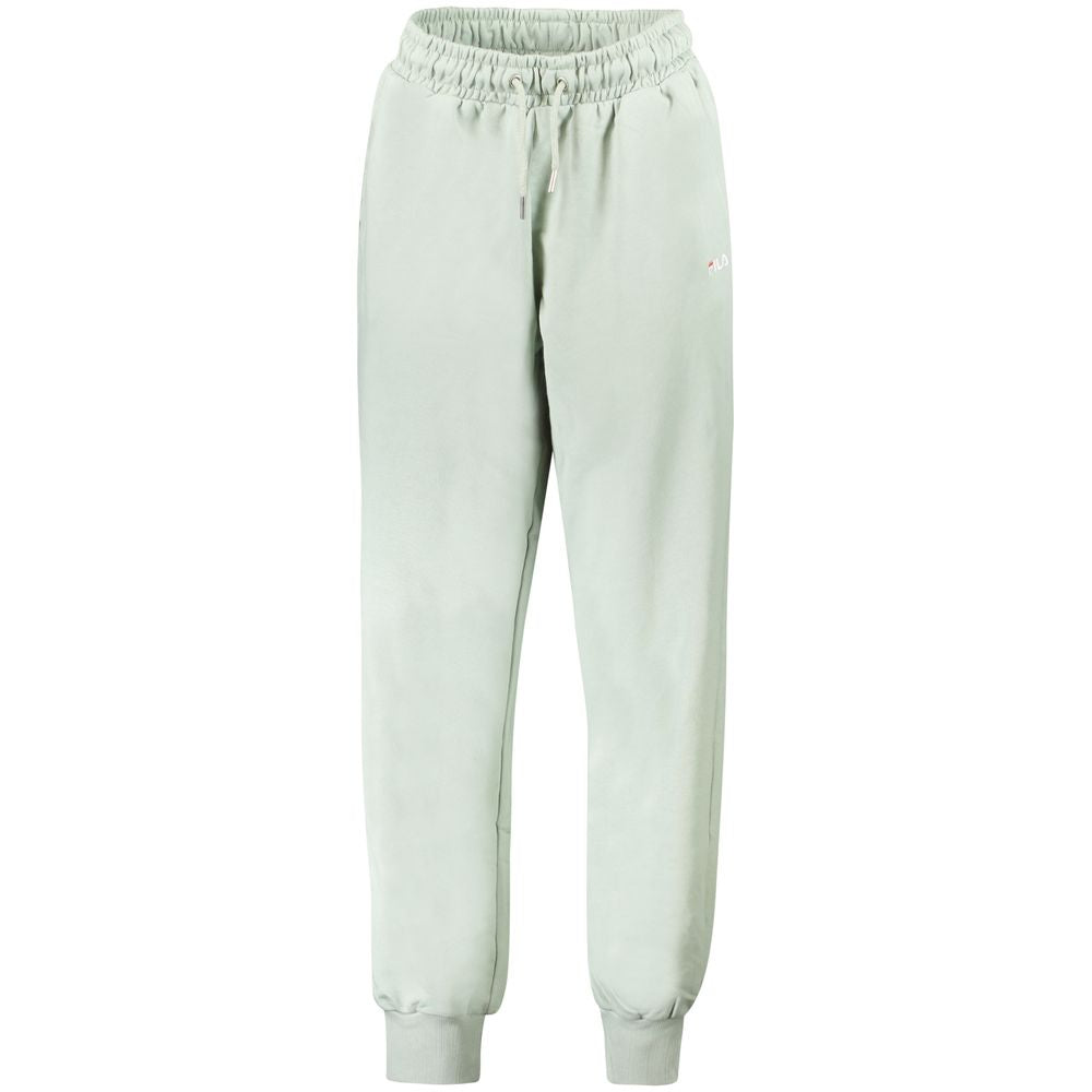 Groene katoenen broek