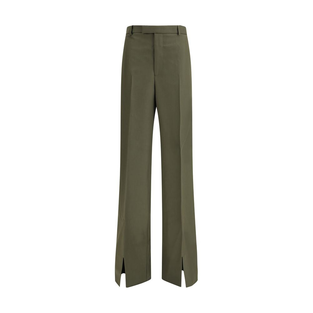 Bicolor Wool Pants