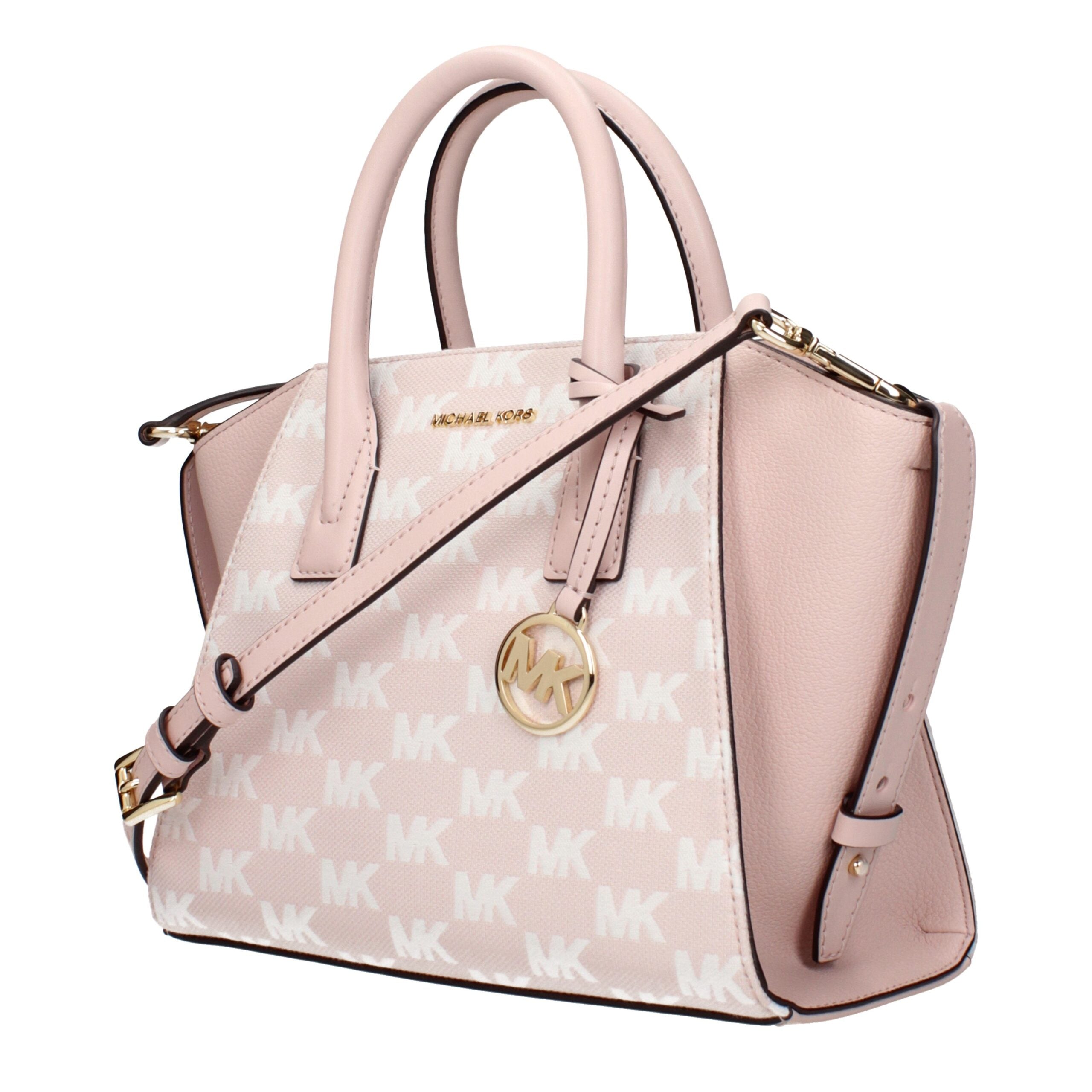 Pink Fabric Handbag