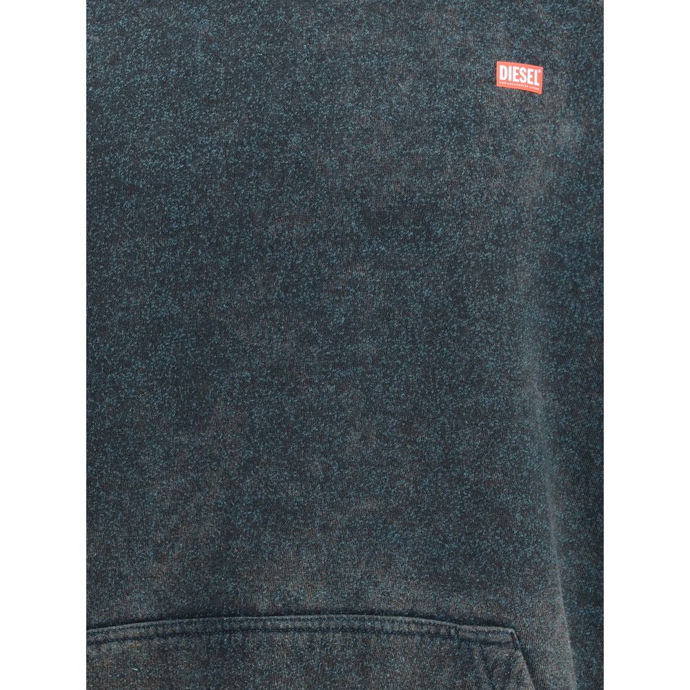 Black Polyester Sweatshirt