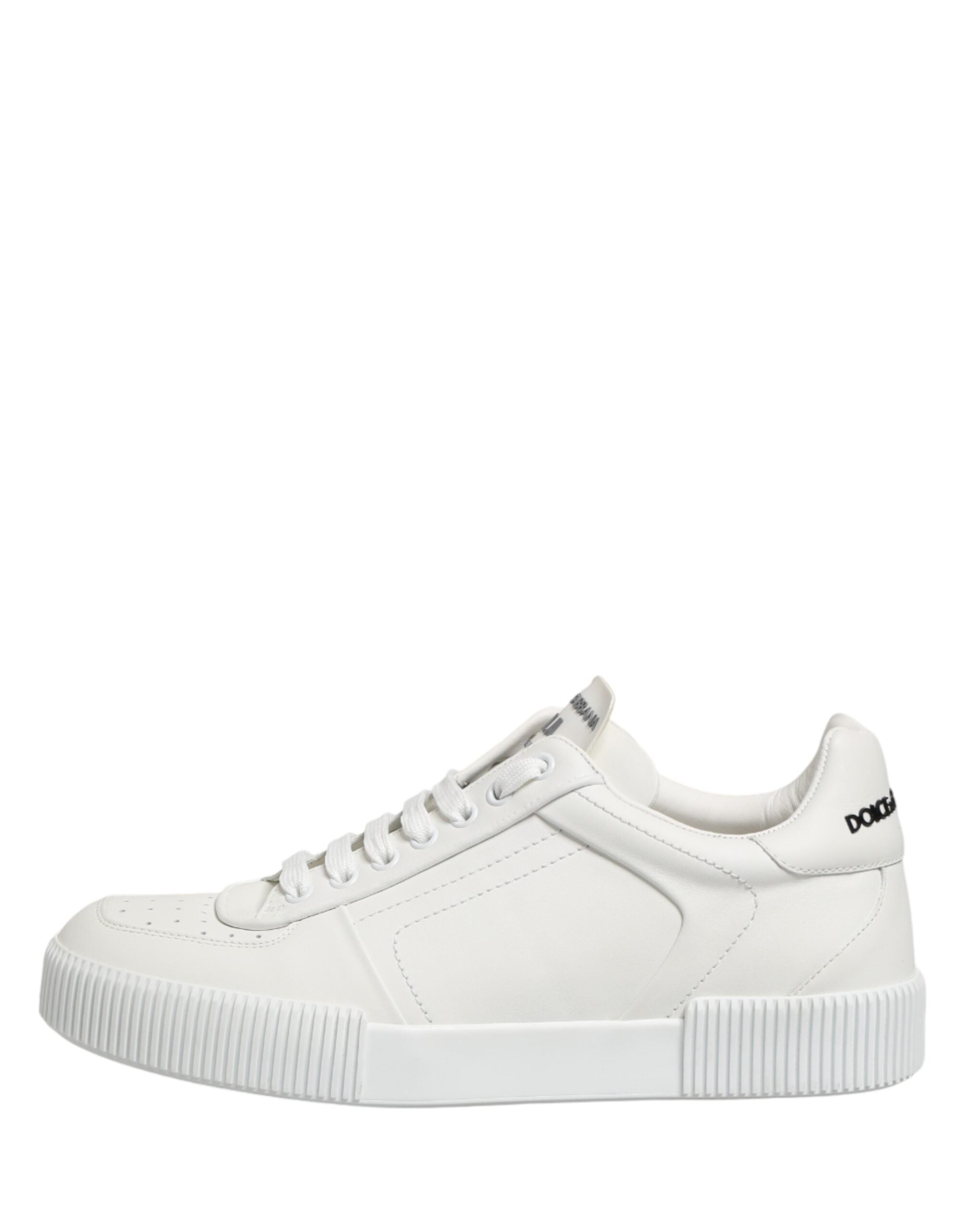 MIAMI Calf Low Top Men Sneakers  White