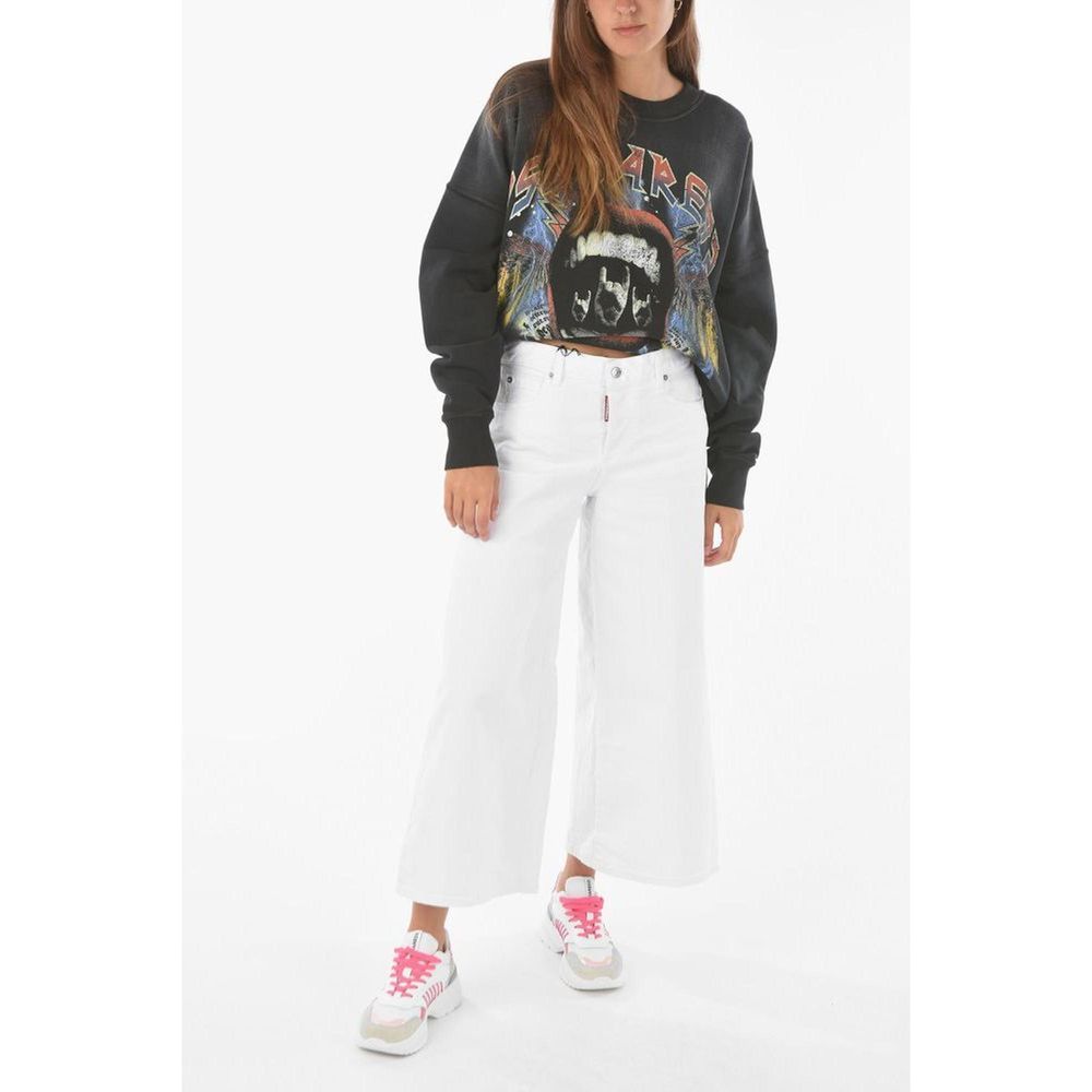 White Cotton Jeans Denim